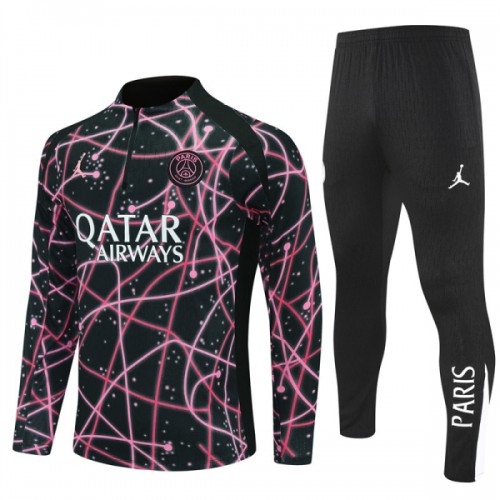 Paris Saint-Germain Sweat d'Entraînement Quarter-Zip 2025-26 Noire Pour Homme Paris Saint-Germain Sweat d'Entraînement Quarter-Zip 2025-26 Noire Pour Homme